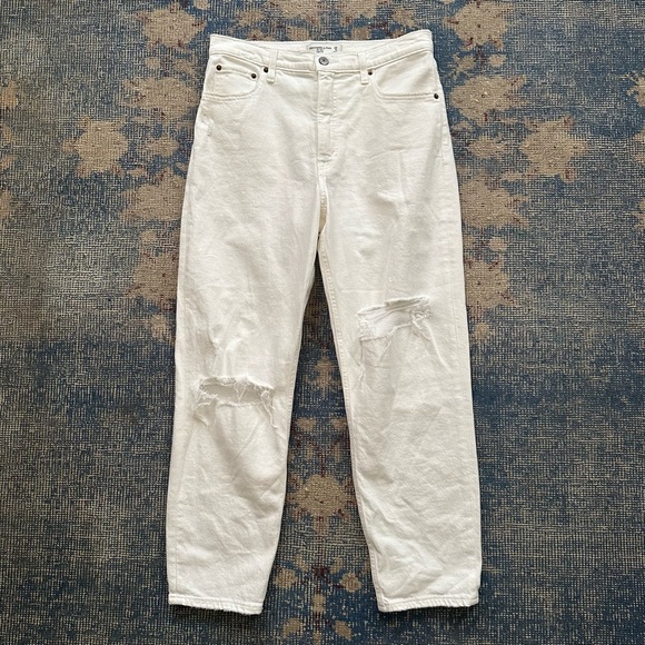 Abercrombie & Fitch High Rise Mom Jean 29 Regular - Picture 2 of 3